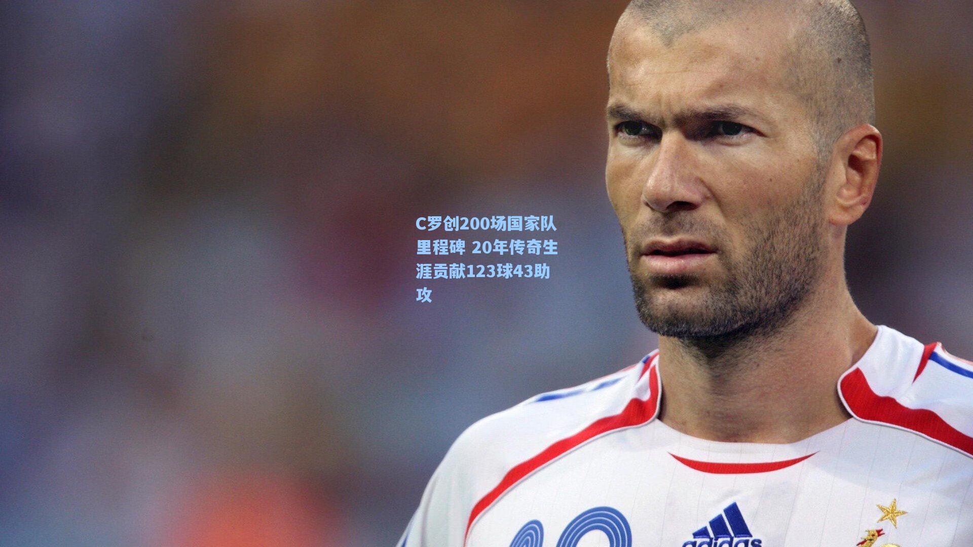 C罗创200场国家队里程碑 20年传奇生涯贡献123球43助攻